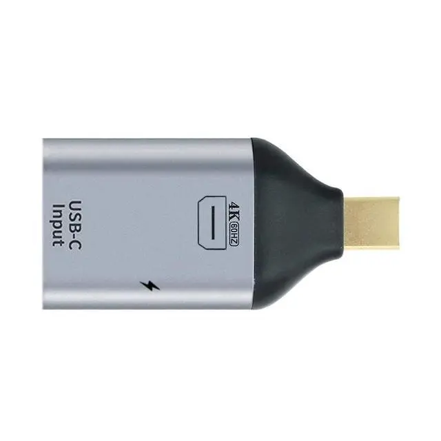 Alt view image 2 of 7 - xiwai USB-C Type C Female Source to Mini Displayport DP Sink HDTV & PD Power Adapter 4K 60hz 1080p for Phone & Laptop