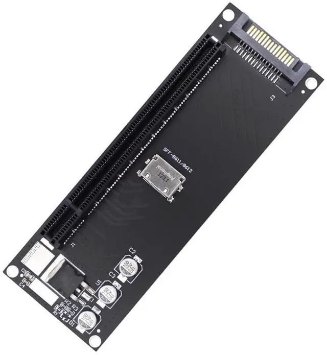 Main image of Xiwai SFF-8612 SFF-8611 Oculink to PCIE PCI-Express 16x 4X Adapter with SATA Power Port for Mainboard Graphics Card