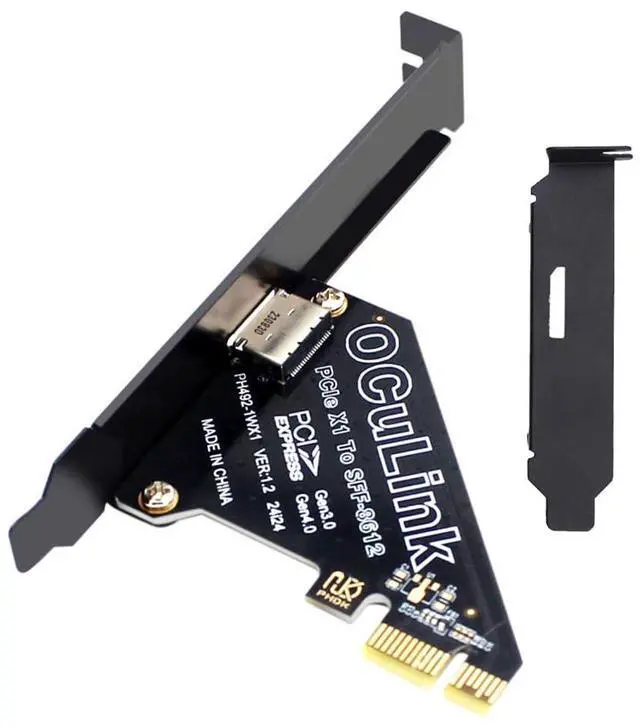 Main image of Xiwai PCI-Express 4.0 1x to Oculink SFF-8612 SFF-8611 Host Card for U.2 SSD eGPU External Graphics Card Dock PCIE