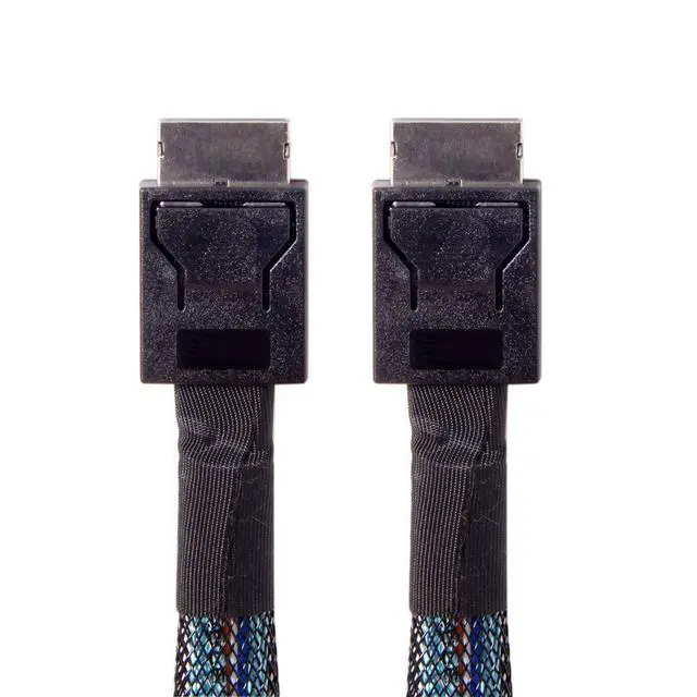 Alt view image 6 of 7 - chenyang OcuLink PCIe PCI-Express SFF-8611 4i to OcuLink SFF-8611 SSD Data Active Cable 50cm
