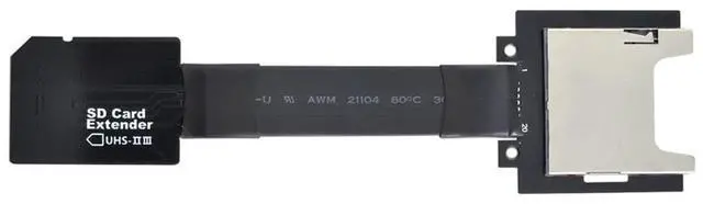Main image of xiwai SD Male Extender to SD Card Female Extension Cable Adapter Flexible SD/SDHC/SDXC UHS-III UHS-3