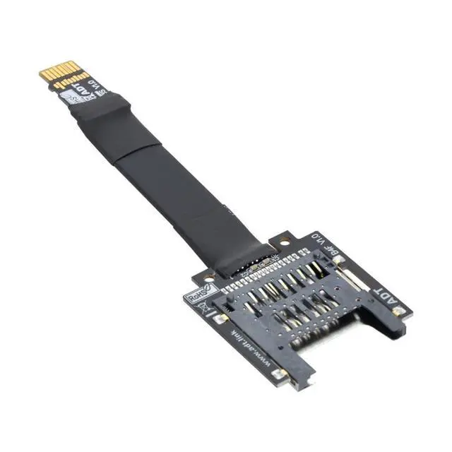 Alt view image 2 of 7 - xiwai TF Micro SD Male Extender to SD Female Card Extension Cable Adapter Flexible SD/SDHC/SDXC UHS-III UHS-3