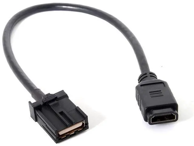 Main image of chenyang High Speed HDMI 1.4 Type E Male to Type A Female Video Audio Cable 0.3m Automotive Connection System Grade Connector