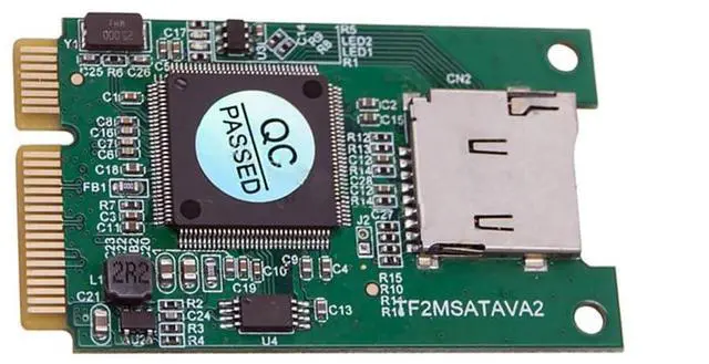 Main image of xiwai MSATA 30x50mm to Micro SD T-Flash TF Card Reader Adapter Converter Embedded for Industrial Mobile SSD