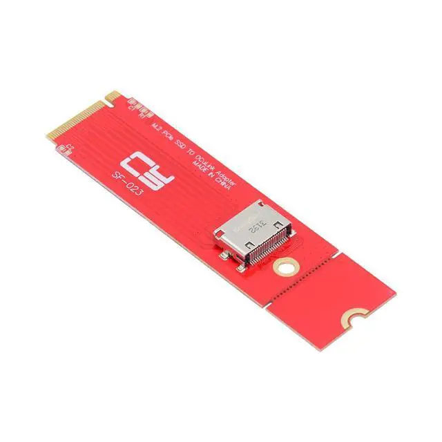 Alt view image 3 of 7 - xiwai PCI-E 3.0 PCI-Express 4.0 NVME M.2 M-Key to Oculink SFF-8612 SFF-8611 Host Adapter for PCIe U.2 eGPU SSD 2260 2280