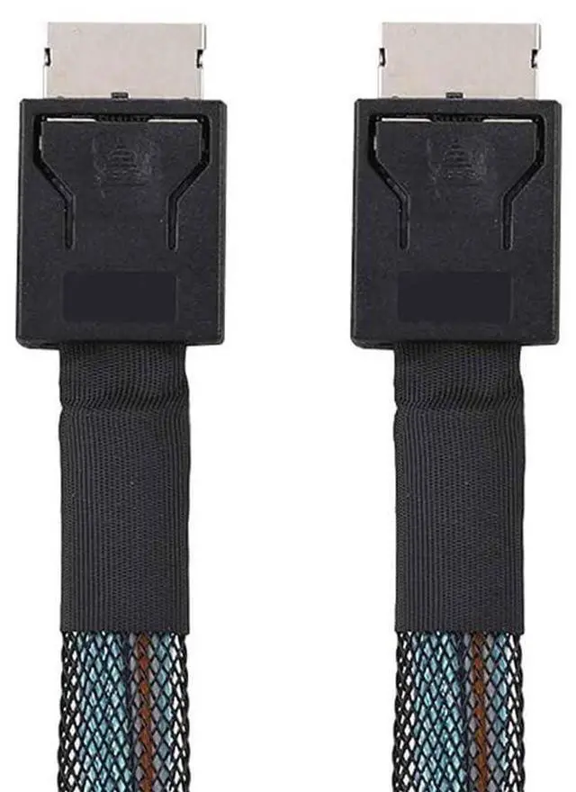 Main image of xiwai Straight Type Connector OcuLink PCI-Express SFF-8611 4i Male to PCIe SFF-8611 Male Data Active Cable for External eGPU SSD, 50cm