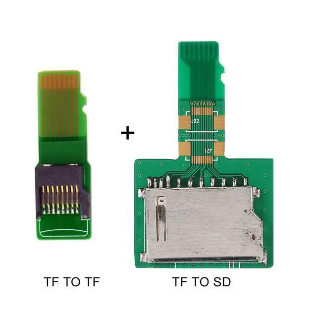 Alt view image 3 of 6 - xiwai 1Set SD TF Card Socket Female to Micro-SD TF Male Memory Card Kit Extension Adapter Testing Tools Extender