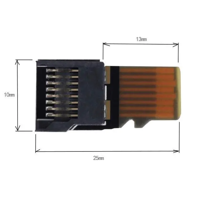 Alt view image 4 of 6 - Xiwai 5pcs/lot Micro SD TF Memory Card Kit Male to Female Extension Adapter Extender Test Tools PCBA Reader for Car GPS Phone