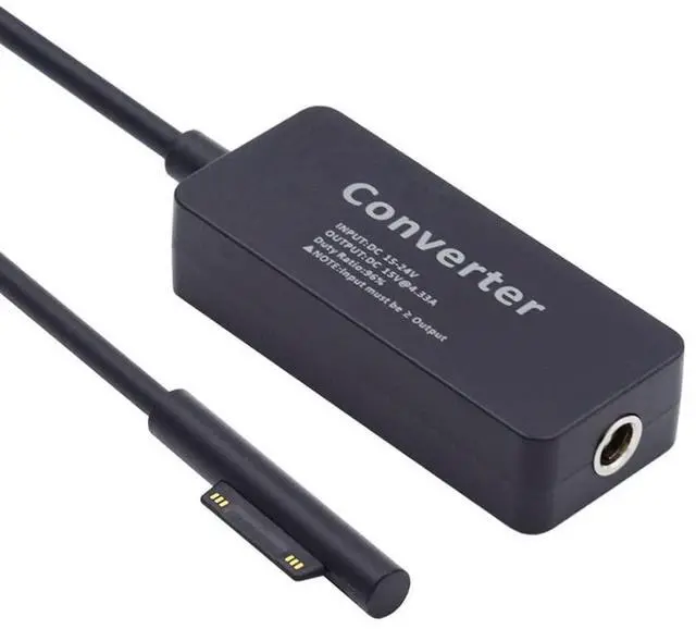 Main image of xiwai DC 5.5x2.1mm Jack to Surface Pro3 Pro4 Pro5 Pro6 Pro7 Pro8 Pro9 Book Pro Charge Cable 65W 20V 15V-24V for Tablet