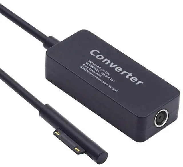Main image of xiwai 65W 20V 15V-24V DC 7.4x5.0mm Jack to Surface Pro3 Pro4 Pro5 Pro6 Pro7 Pro8 Pro9 Book Pro Charge Cable