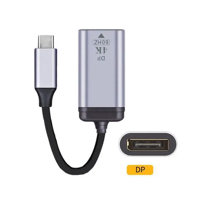Alt view image 2 of 7 - xiwai USB-C Type C to Displayport Monitor DP Cable Adapter 4K 2K 60hz for Tablet & Phone & Laptop