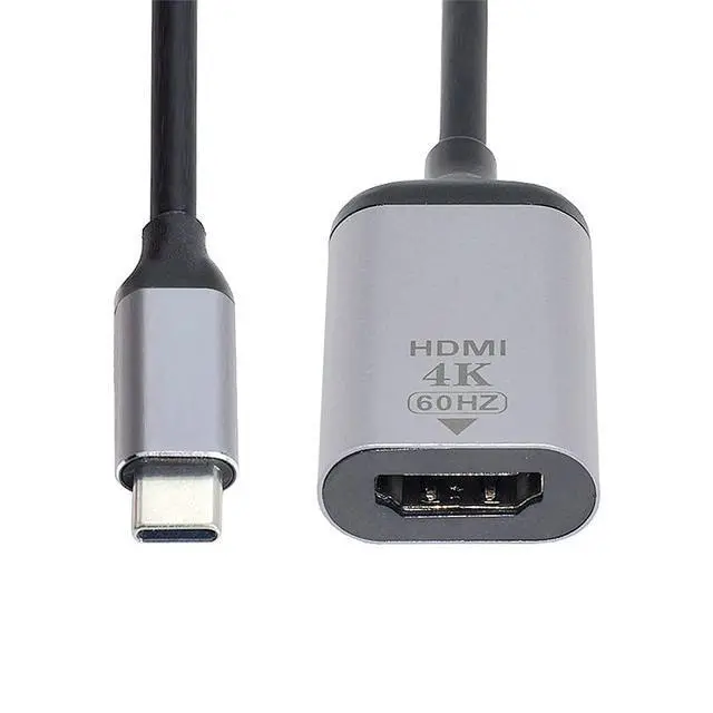 Alt view image 2 of 7 - xiwai USB-C Type C to HDMI Cable HDTV Adapter 4K 60hz 1080p for Tablet & Phone & Laptop