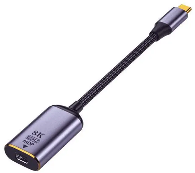 Main image of xiwai USB4 USB-C Type-C Source to Mini Displayport Mini-DP Female Cable Display 8K 60HZ UHD 4K Monitor Displays