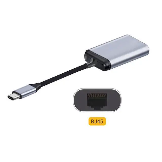 Alt view image 3 of 7 - xiwai USB-C Type-C USB3.1 to 1000Mbps Gigabit Ethernet Network LAN Cable Adapter for Laptop
