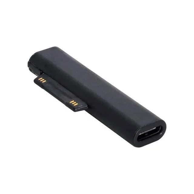 Alt view image 7 of 7 - xiwai 65W DC 15V Type-C USB-C Female to Surface Pro7 Pro6 Pro5 Pro4 Pro X Go Book Charging Adapter Compatible with Microsoft Surface Laptop Tablet
