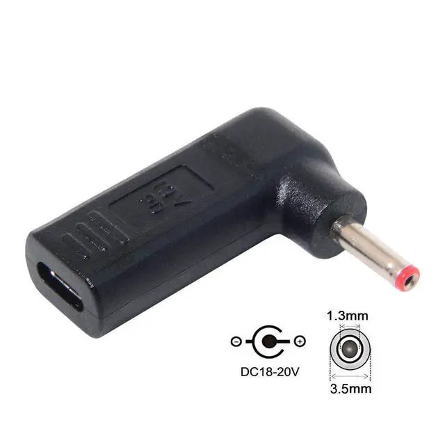 Alt view image 4 of 7 - xiwai USB 3.1 Type C USB-C to DC 19V 3.5x1.3mm 1.35mm Adapter PD Emulator Trigger for View Sonic M1+