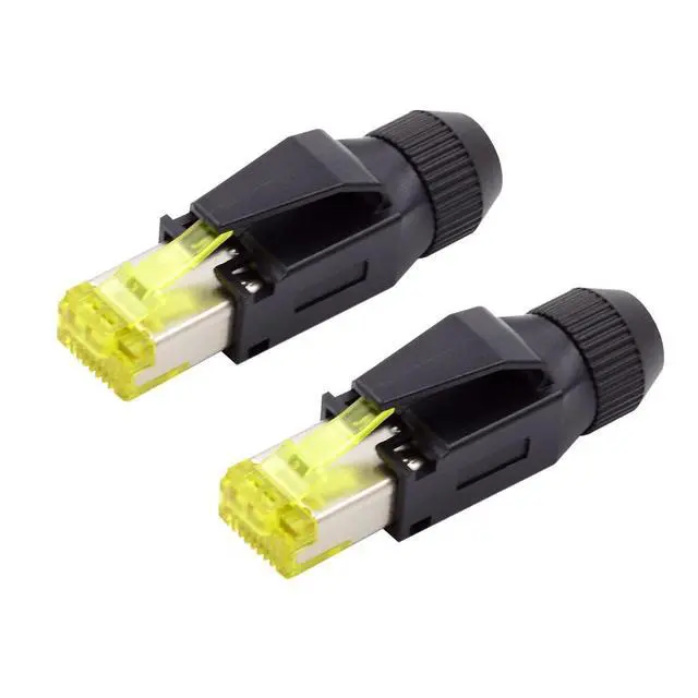 Alt view image 7 of 7 - xiwai 2pcs/lot STP UTP Shield Cat6 RJ45 8P8C Plug Assembly Crimp Type for Industrial Network Ethernet Patch Cord