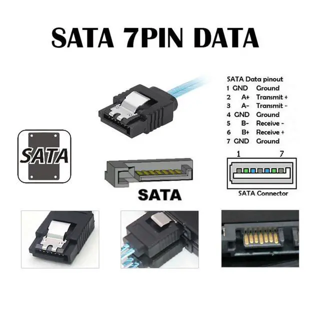 Alt view image 3 of 7 - xiwai Mini SAS Internal HD SFF-8643 Host to 4 SATA 7pin Target Hard Disk 6Gbps Data Server Raid Cable 50cm