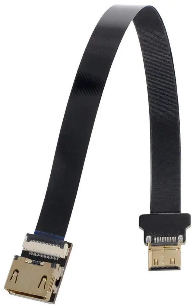 Main image of xiwai CYFPV HDMI Female to Mini HDMI Male Extension FPC Flat Cable 0.5m | 1080P for FPV HDTV Multicopter Aerial Photography