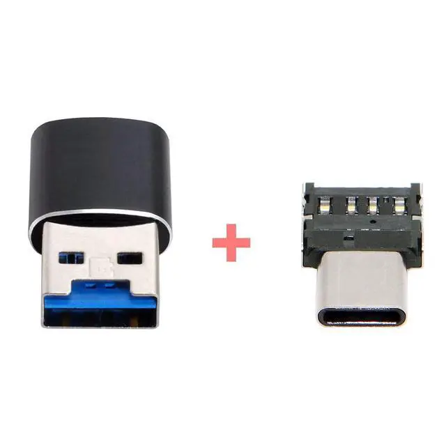 Alt view image 4 of 7 - xiwai USB 3.0 to Micro SD SDXC TF Card Reader with Micro Type-C USB-C OTG Adapter for Tablet/Cell Phone