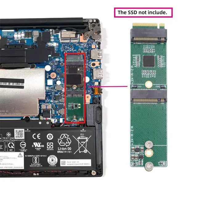 Alt view image 7 of 7 - xiwai NGFF NVME Riser Card M-Key to Dual Ports Key-M M.2 NGFF NVME SSD Adapter PCIE Packet Switch Compatible with NAS Industrial Control Motherboard