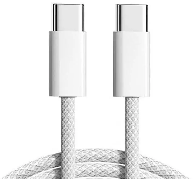 Main image of xiwai 27W 65W Power USB-C Cable 480Mbps Data Cable Type C Fast Charging for Phone & Tablet & Laptop, 0.2m White Sleeve