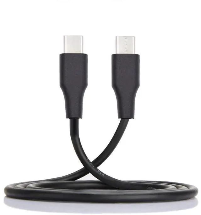 Main image of xiwai Black Type-C USB-C Male to Male USB 2.0 Version Data Cable 2m Support PD 65W for Laptop & Phone