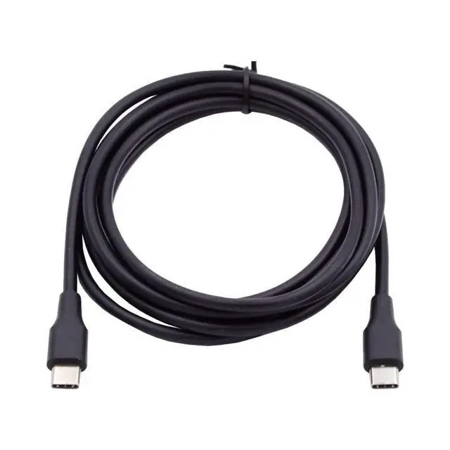 Alt view image 2 of 7 - xiwai Black Type-C USB-C Male to Male USB 2.0 Version Data Cable 2m Support PD 65W for Laptop & Phone