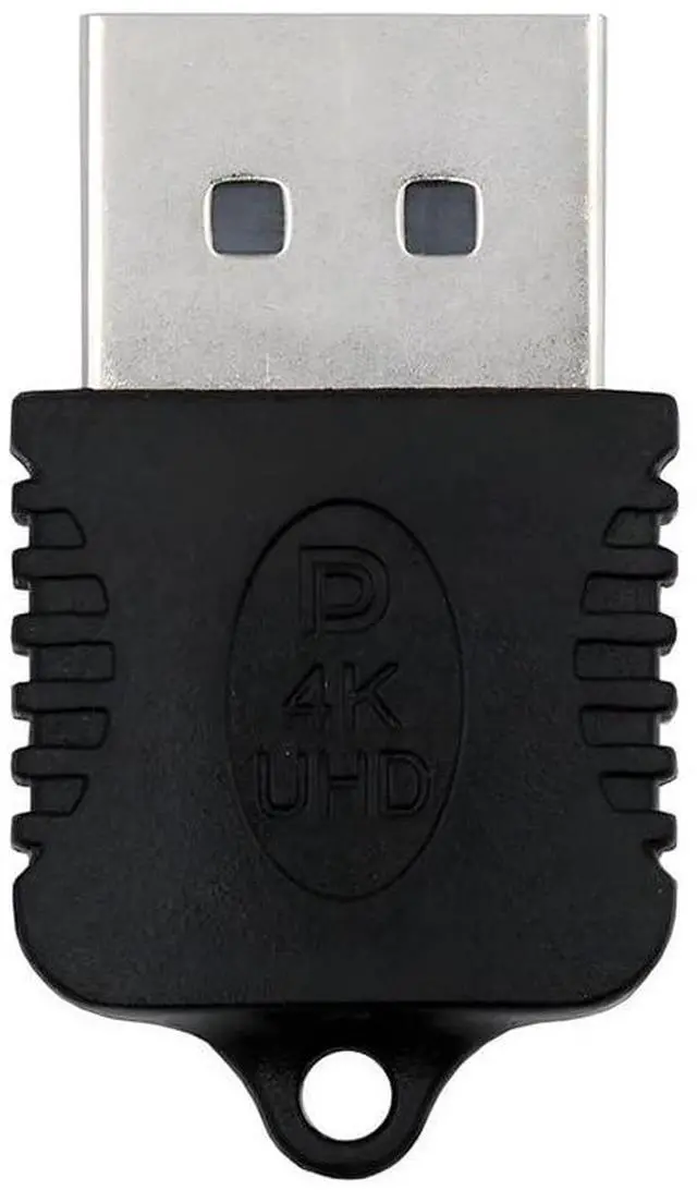 Main image of xiwai Displayport 4K@17hz Dummy Plug Headless Ghost Emulator CY DP Virtual Display Adapter Black
