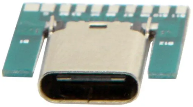 Alt view image 4 of 6 - JSER DIY 24pin USB 3.1 Type-C Female Socket Connector SMT Type with PC Board