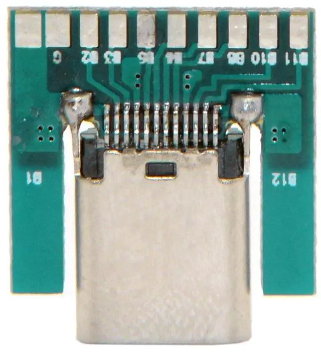 Alt view image 5 of 6 - JSER DIY 24pin USB 3.1 Type-C Female Socket Connector SMT Type with PC Board