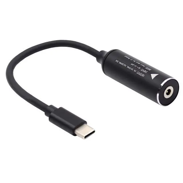 Alt view image 2 of 7 - xiwai USB-C Type-C to DC Jack 2.5x0.7mm Input Power Cable Plug Charge Cord for Laptop Phone PD9V 15V 20V