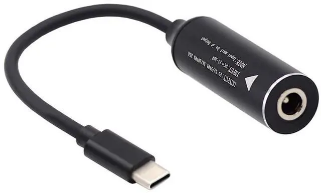 Main image of xiwai USB-C Type-C to DC Jack 5.5x1.7mm Input Power Cable Plug Charge Cord for Laptop Phone PD9V 15V 20V