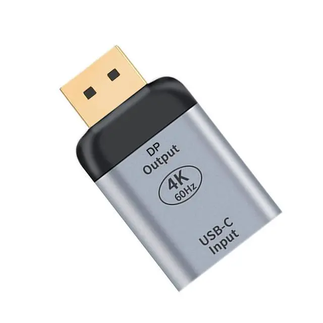 Alt view image 5 of 7 - xiwai USB-C Type C Female Source to Displayport DP Sink HDTV Adapter 4K 60hz 1080p for Tablet & Phone & Laptop