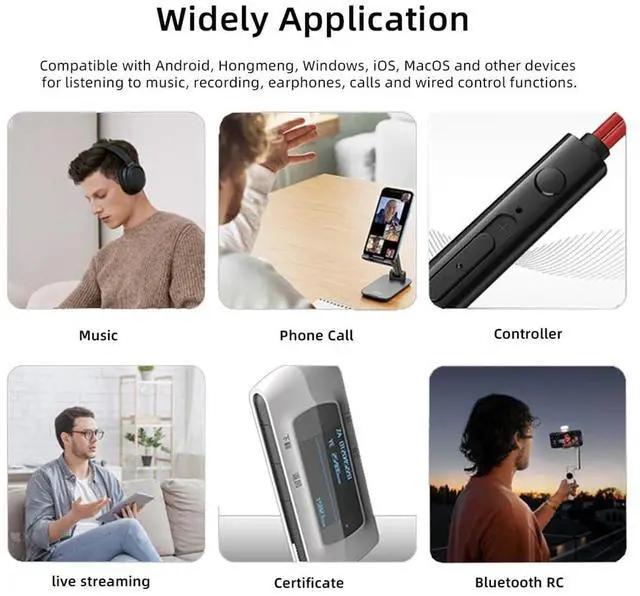 Alt view image 4 of 7 - Xiwai 2pcs/lot USB to 3.5mm Audio Adapter Type-A Male USB2.0 to TRS TRRS Female AUX & MIC Sound Card 24bit 96kHz Adapter Compatible with Laptop Desktop