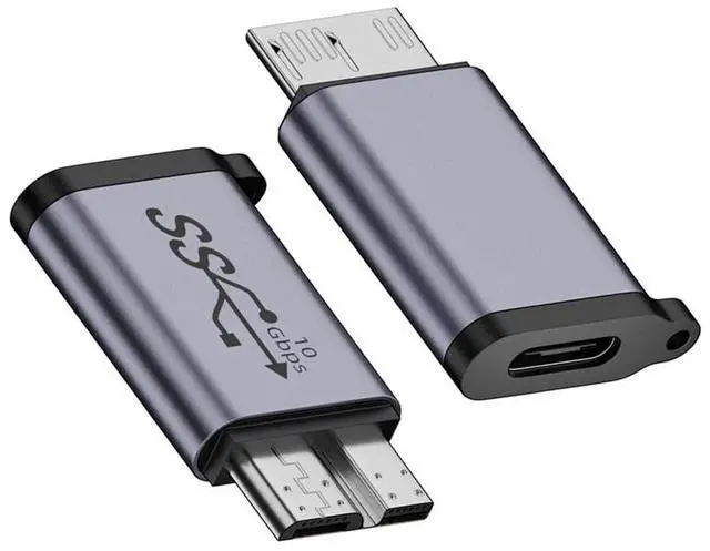 Main image of xiwai USB-C USB 3.1 Type C Female to Micro USB 3.0 Male Adapter Data 10Gbps Power Converter for Laptop PC SSD Disk