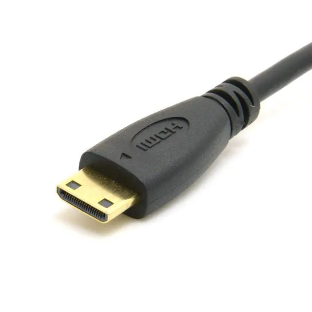 Alt view image 2 of 5 - chenyang Type D Micro HDMI v1.4 Socket Female to Type C Mini HDMI Male Convertor Adapter Cable 10cm