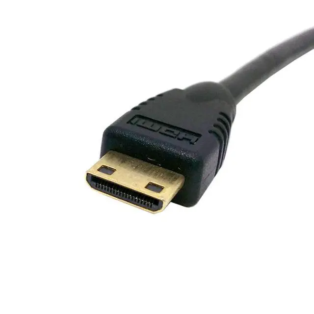 Alt view image 3 of 5 - chenyang Type D Micro HDMI v1.4 Socket Female to Type C Mini HDMI Male Convertor Adapter Cable 10cm