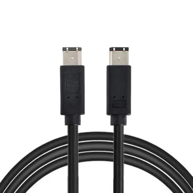Alt view image 5 of 7 - 70.87 Inch FireWire Cable,IEEE 1394a 6Pin to 6Pin IEEE 1394a Firewire 400 to 400 Cable for Data Transmission Video Capture Card