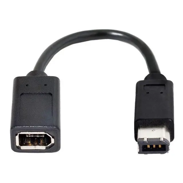 Alt view image 2 of 7 - xiwai Firewire IEEE 1394a 6Pin Female to 1394 6Pin Male 400-400 High Speed Extension Data Cable for Laptop Video Capture Card 20cm