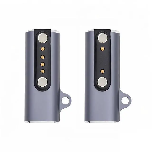 Main image of xiwai 2pcs/lot Magnetic Smart Watch Replacement Charging Adapter USB Type-C to Pitch 7.62mm with 2-Pin 4-Pin Compatible with Bone Conduction Headphone