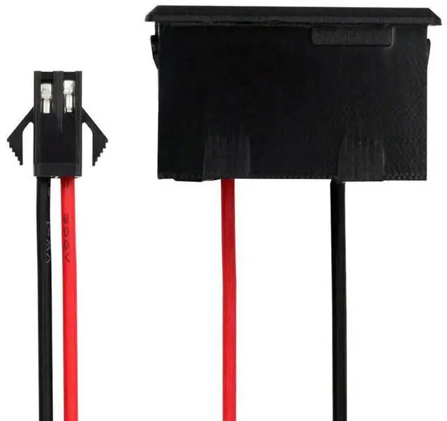 Main image of xiwai DIY OEM Pitch=2.54mm Latch Mount Type Type-A & Type-C Female Socket to 2Pin Header Cable Horizontal DC 5V Power