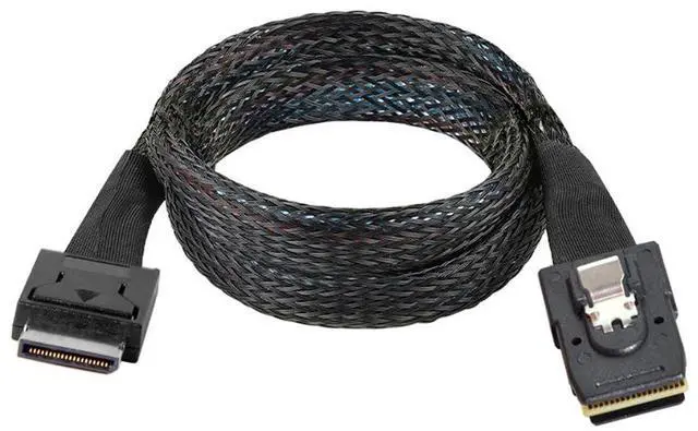 Main image of Oculink PCIe PCI-Express SFF-8611 4i to SFF-8087 36Pin PCIE Slimline SSD Data Active Cable 50cm