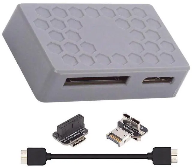 Main image of Type-E USB 3.1 Front or 19/20Pin Header or Micro-USB3.0 to USB 3.0 19/20Pin Dual Ports Female PCBA Type Adapter Splitter HUB 5Gbps