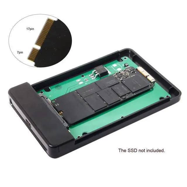 Alt view image 2 of 7 - USB 3.0 to 2012 Mac Pro Retina A1425 A1398 MC975 MC976 MD212 MD213 ME662 ME664 ME665 SSD 17+7Pin Case