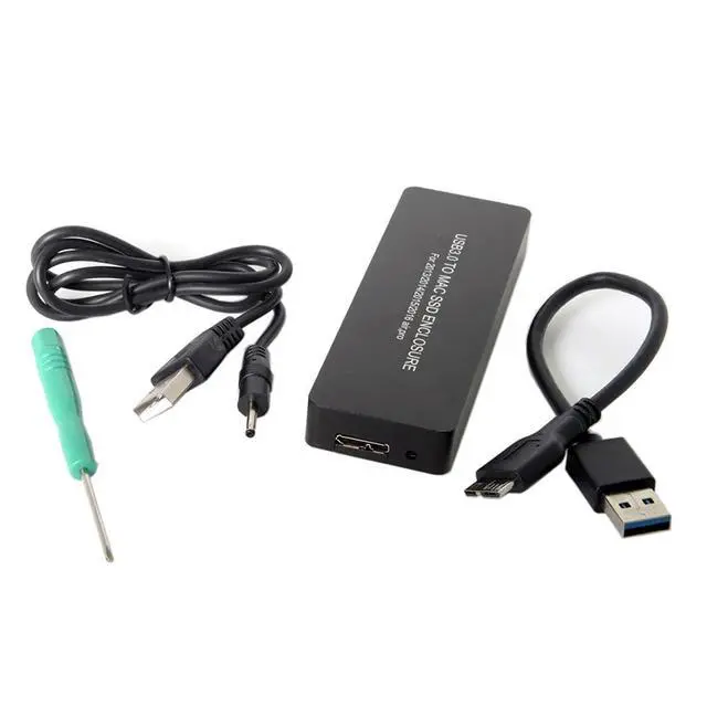 Alt view image 6 of 7 - Mac Air Pro 2013 2014 2015 2016 SSD Portable Case USB 3.0 to 16+12 Pin Mobile Box HDD Enclosure