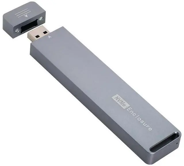 Main image of USB 3.0 to NVME M-Key M.2 NGFF SSD External PCBA Conveter Adapter RTL9210 Chipset with Case