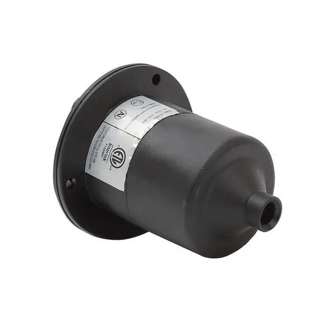 Alt view image 5 of 6 - Nema 5-15R Flanged Outlet with Waterproof Cover, 5-15R 15A 125V Household Power Outlet, Compatible with Nema 5-15R,Black Color