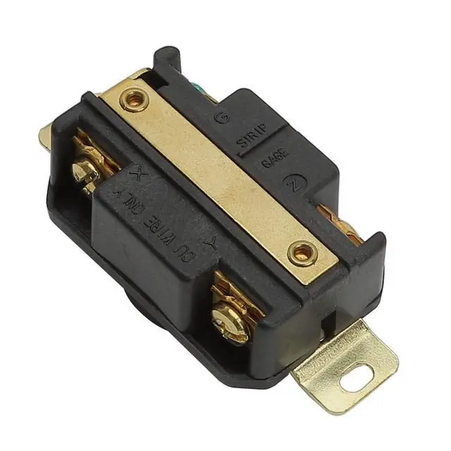 Alt view image 3 of 6 - Nema L15-20R 20A 250V 3 Pole 4 Wire Industrial Grade Locking Female Receptacle Connector, Industrial Twist Lock L15-20 20-Amp Generator Receptacle. UL CUL certificated LK-2422F