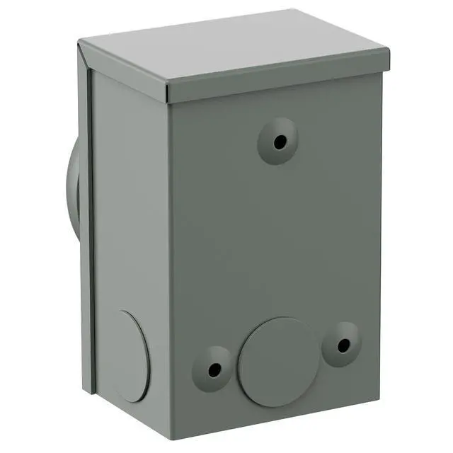 Alt view image 6 of 7 - 30A 125/250V Nema L14-30P Inlet Box, 30 Amp 4-Prong Generator Plug, Weatherproof 125/250 Volt Power Inlet Box, ETL Listed,AD0069